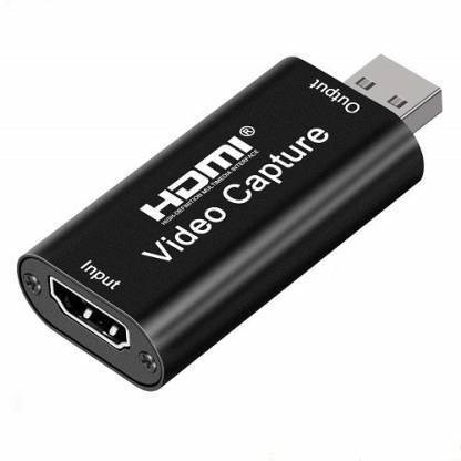 sarmus HD Audio Video Capture Card HDMI Female to USB Male for Screen Sharing Media Streaming Device