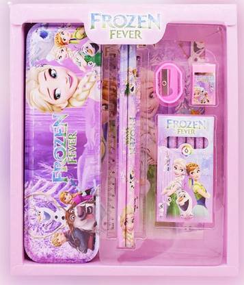 Frozen Fever Art Metal Pencil Box