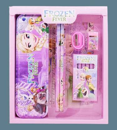 Frozen Fever Art Metal Pencil Box