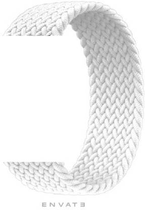 ENVATE Braided Solo Loop Replacement Strap Band 42MM/44MM/45MM, 6.1 L Smart Watch Strap