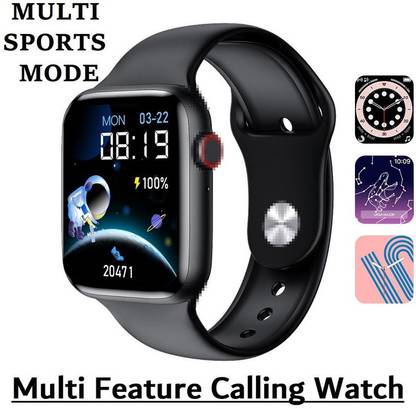 Stybits C95 | W26+ Advance Activity Tracker, Water Proof Calling Black (Pack of 1) Smartwatch