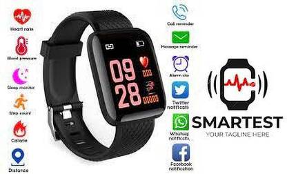 Stybits AW89/ ID116 ULTRA FITNNESS TRACKER STEP COUNT BLUETOOTH SMART WATCH(PACK OF 1) Smartwatch