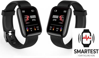 Stybits AW5/ ID116 PLUS FITNNESS TRACKER STEP COUNT BLUETOOTH SMART WATCH(PACK OF 1) Smartwatch