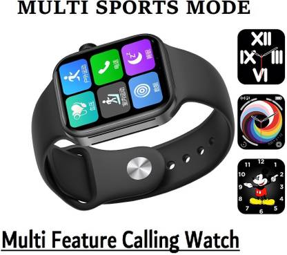 Stybits C55 | W26+ Advance Activity Tracker, Water Proof Calling Black (Pack of 1) Smartwatch