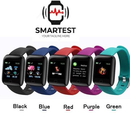 Stybits AW34/ ID116 ULTRA MULTI FACES SLEEP TRACKER BLUETOOTH SMART WATCH(PACK OF 1) Smartwatch