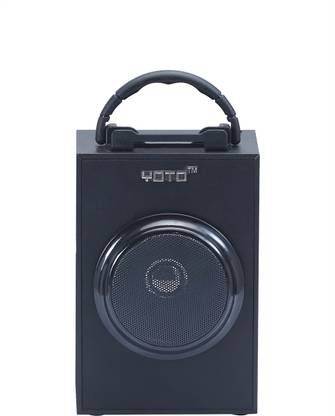 Yoto Latest Bluetooth/Wireless Wooden Speake 20 W Bluetooth PA Speaker