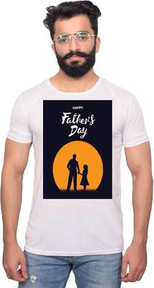 Printed Men White T-Shirt