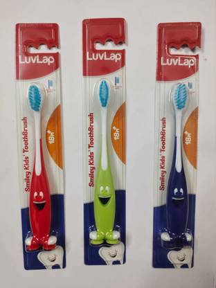 लवलैप स्माइली किड्स अल्ट्रा सॉफ्ट टूथब्रश