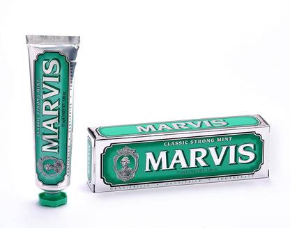 Marvis Classic Strong Mint Toothpaste, 3.86 Ounces Toothpaste