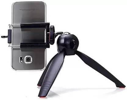 IIVAAs Table top tripod stand Tripod (Black, Supports Up to 500 g) Tripod