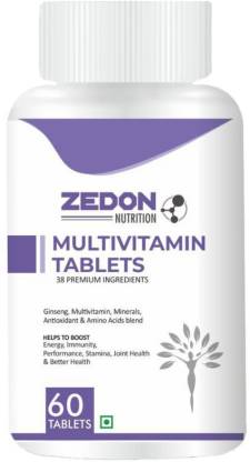 Zedon Nutrition Multi Vitamin Tablet with 38 Essential Ingredients
