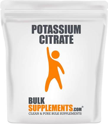 BulkSupplements Pure Potassium Citrate Powder (250 grams)