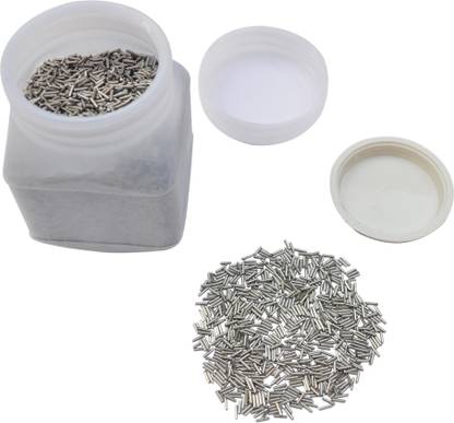 Luxuro SS Media For Vibrator Machine Flat Pins 2MM And Weight 1Kg Per Bottle