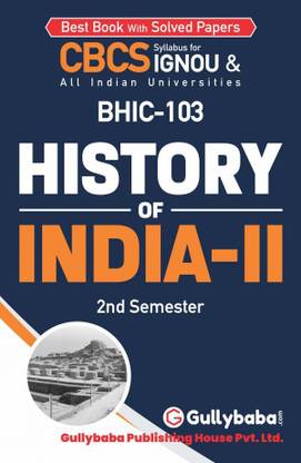 BHIC-103 - History of India-II