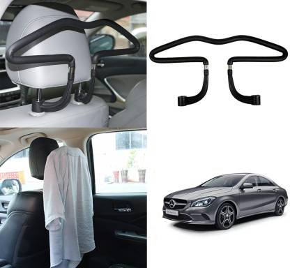 Oshotto Stainless Steel Car Coat Hanger For Mercedes-Benz Cla - Black Car Coat Hanger