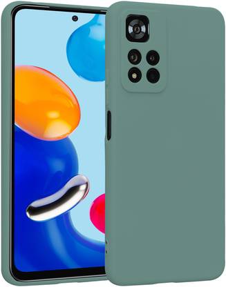 VONZEE Back Cover for Redmi Note 11T 5G Liquid Silicone Case with Soft Microfiber Lining Cover