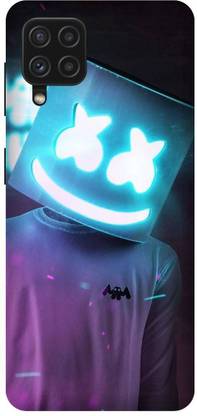 UMPRINT Back Cover for Samsung Galaxy F22, Marshmellow Dj Player Printed Back Cover
