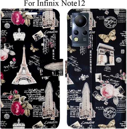 MAXSHAD Flip Cover for Infinix Note 12