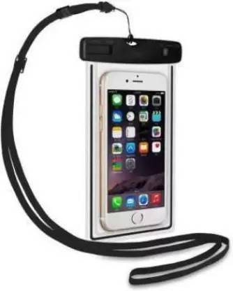 Wanzhow Pouch for All Mobiles For Waterproof Sealed Transparent Bag with Underwater Touch Sensitive Dry Bag