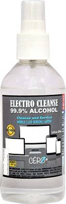 CERO New Electro Cleanse 99.9% Propyl Alcohol to Cleanse and Service (200 ML) for Computers, Laptops, Mobiles