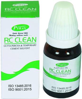 pyrax Gutta Percha Solvent GP Solvent R. C. Clean 15 ml Dental Elevator