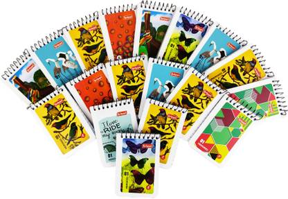 NEELGAGAN Spiral Note Pad No. 1, (9.0cm x 6.2cm) 160 Page (P-20) Pocket-size Diary Ruled 160 Pages