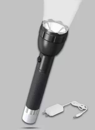 YvaineHouse 50 Watt 2 in1 Long Range Upto 1km Waterproof 4 modes USB desk light (Black) 8 hrs Torch Emergency Light
