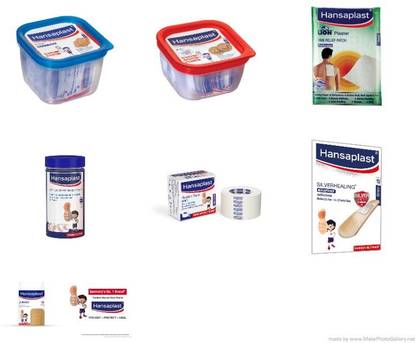 HANSAPLAST NEW PACK OF 7 First Aid Kit