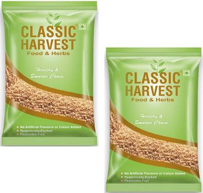 Classic Harvest Wheat Daliya Broken Wheat Daliya 1 Kg ( 500 gm each pack) Broken Wheat