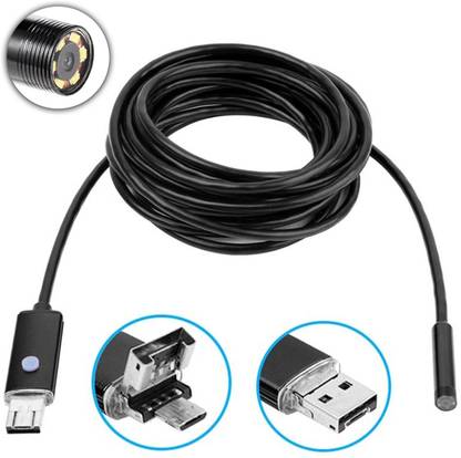 Point Zero Waterproof USB 5M Cable Wire Camera Endoscope Security Camera