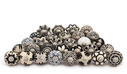 Rococo Ceramic Cabinet/Drawer Handle