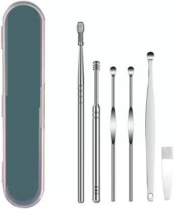 Tgytryrf 6 Pack Ear Wax RemovalTool Kit with Light EarCleaning Tools Set for Kids &Adults