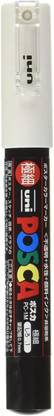 UNI Posca Paint Marker PC-1M White - Extra Fine Point