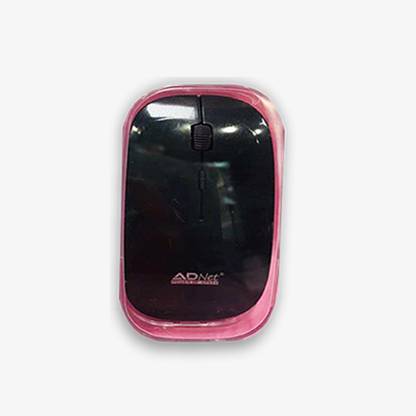 ADNet AD-51_Black_Pink Wireless Ambidextrous Touch Mouse