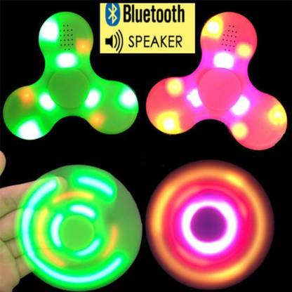 anaya deals Rechargeable Bluetooth Fidget Hand Spinner,Speaker LED Light & Music(Multicolor)