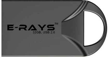 E-Rays Small 32 GB Pen Drive Compatible with Television, Tablet, Netbook, Laptop, Gaming Console, Desktop Computer, Audio Player USB 2.0 Metal Case