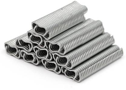 Awraaq Hog Ring 1200 Pcs Galvanized M Clips Wire Fencing Clips - 18 x 60mm Pincer Plier