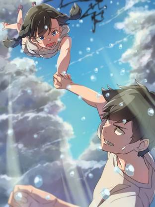 Weathering With You Tenki No Ko Matte Finish Poster Paper Print