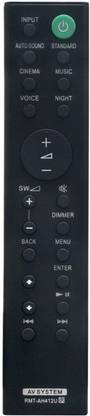 GIFFEN Compatibl Remote For Sony Home Theater HTS100F HTS700RF HTS500RF RMT-AH412U AV System HT-S20R HT-S100F HT-S700RF HT-S500RF HTS20R Sony Remote Controller
