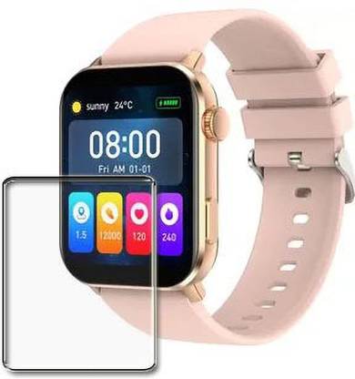 borek Screen Guard for F118-Fire Boltt Ninja Bell Smartwatch