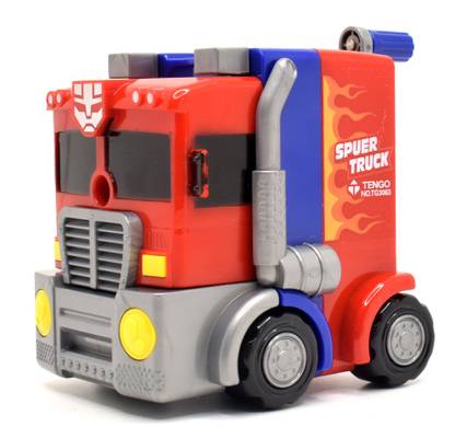 Kiditos TG3063 Super Truck Shaped Pencil Sharpener Machine with Removable Tray Sharpeners