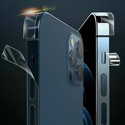 CallSmith Screen Guard for Apple iPhone 13 Pro Anti- Scratch Unbreakable Membrane Frame Side Border Protector Film Transparent Side Screen Protector