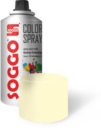 SOGGO Aerosol Colour Spray Paint for Arts & Crafts, Home Decor & Automotive Touch Ups White Spray Paint 400 ml
