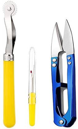 Shree Shyam Sewing Machine Tools (1- Tracing Wheel, 1- Thread Cutter, 1- Seam Ripper Small) Tracing Wheel