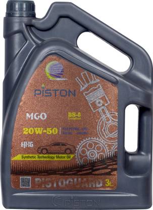 piston 20W-50 For Petrol,Diesel & CNG Cars Synthetic Blend Engine Oil