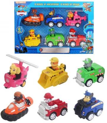 toyeez Patrolling Buddies Car Set of 6