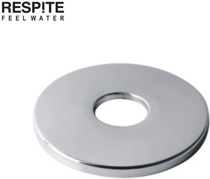 RESPITE SS Round Flanges for Shower, Taps and Faucets (Pack of 12) Plate Flange