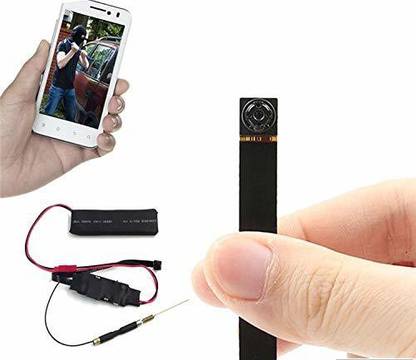 FEERO Spy Hidden HD 1080P DIY Portable WiFi Mini Camera button type Wireless Spy Camera