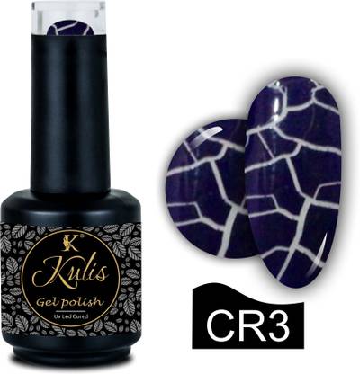 kulis UV LED Gel Polish 15ml Bottle - Colour Code CR3 Blue
