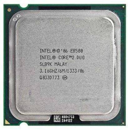 एसएस वी केयर 1333 GHz BGA FT1 PREMIUM 3.16 GHz LGA 775 Core 2 Duo E8500 Processor प्रोसेसर